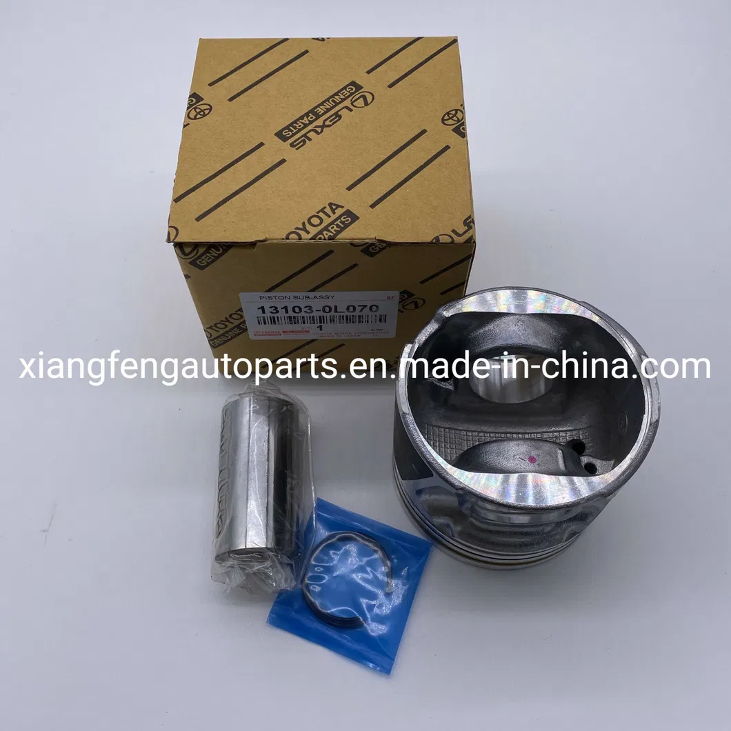 +0.5 Piston Set Auto Engine Piston for Toyota Hilux 2kd 13101-0L070 13103-0L070