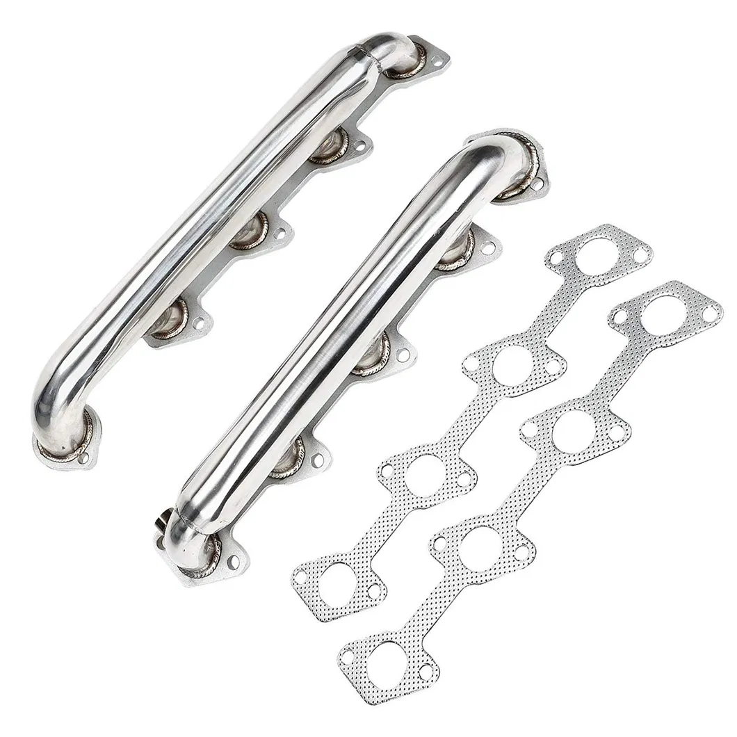 03-07 Ford Powerstroke F250 F350 6.0 Strainless Performance Headers Manifolds
