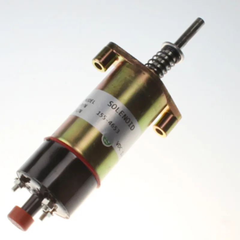 24V 155-4653 Fuel Cut-off Solenoid for E330 Excavator Electric Parts