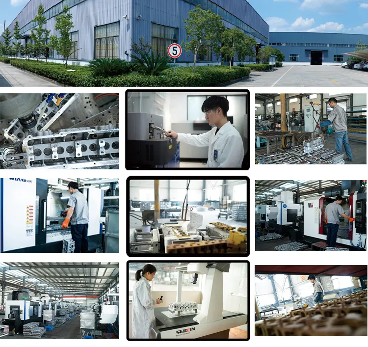 4jj1/4jk1 New Cylinder Head for Isuzu 8982230191 8982230192 8982230193 8982383150 8982230801