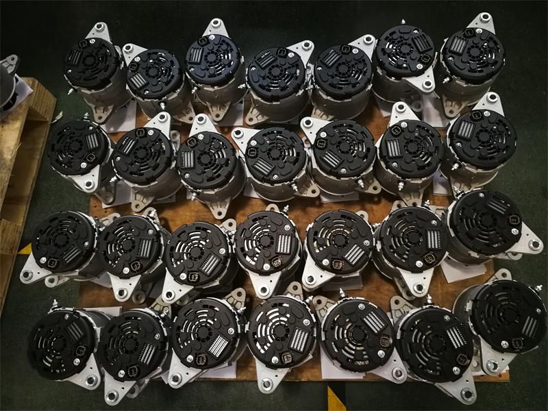 7966 Alternator 140 AMP/12 Volt, Cw, 6-Groove Pulley, 02: 00 Plug Clock•   Delco CS144 Late IR/Ef