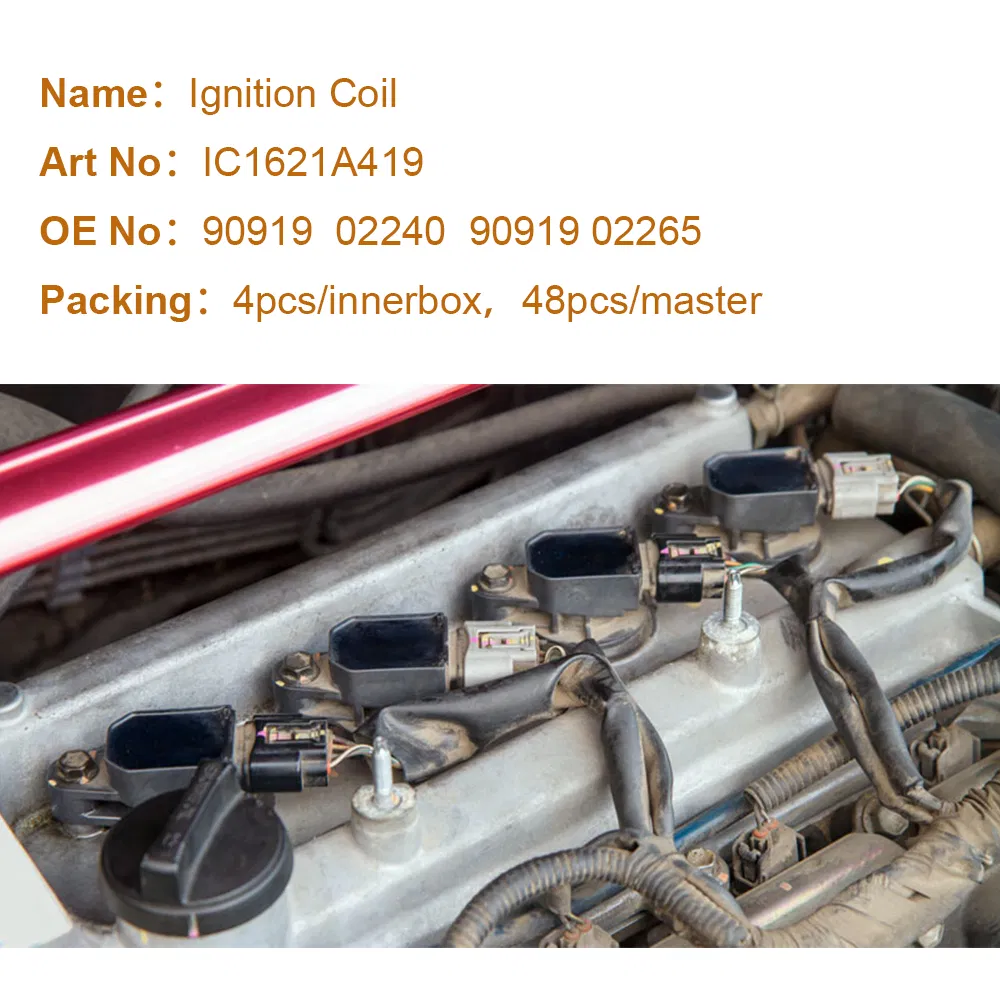 90919-02240 90919-02265 Ignition Coil for Toyota Yaris Ractis Prius C / Vios / Limo / Corolla