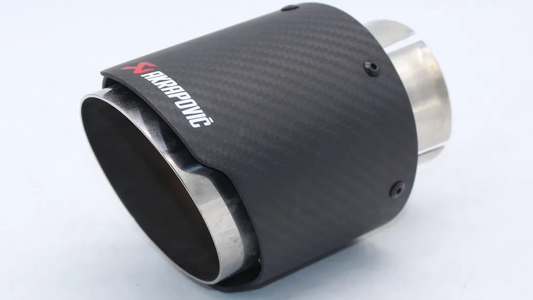 Auto Car Accessories Parts Muffler Exhaust Carbon Tip for Cayenne 18+ S Gts Turbo 15+ 10+ 19+ Macan Gts 14+ for Palamera 17+ S for Cayman 16+ 08+