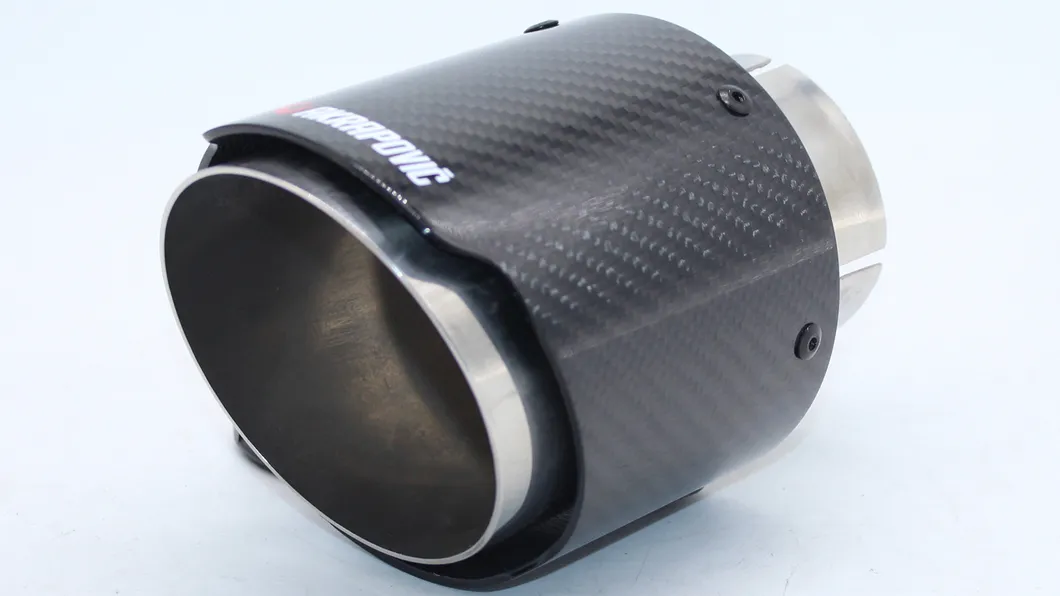 Auto Car Accessories Parts Muffler Exhaust Carbon Tip for Cayenne 18+ S Gts Turbo 15+ 10+ 19+ Macan Gts 14+ for Palamera 17+ S for Cayman 16+ 08+