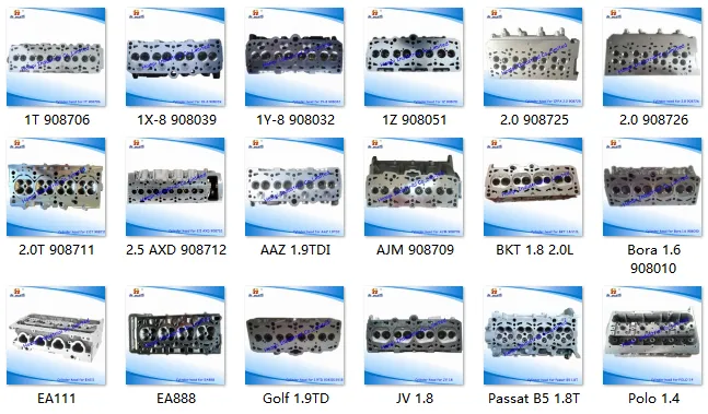 Auto Parts Cylinder Head for Volkswagen Ea888 06j103373A 06h103063m 06h103063f 06h103063K Ea111/Kombi/Golf/Polo/Bora/Jetta