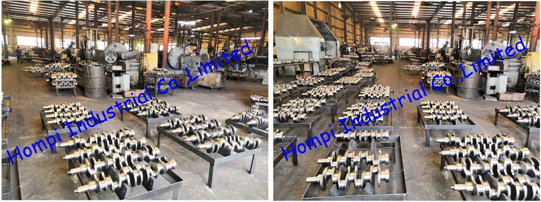 Auto Parts Forged Steel Crankshaft for Man D2066 51021010673