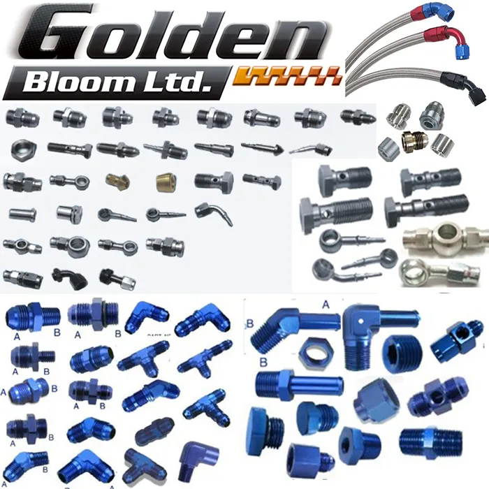 Billet Alloy an 8 8an Male to Fuel Pump Banjo Eye