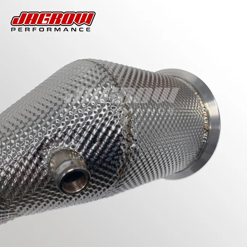 Catless Downpipe with Heatshield for Audi B9 S3 S4 S5 3.0t