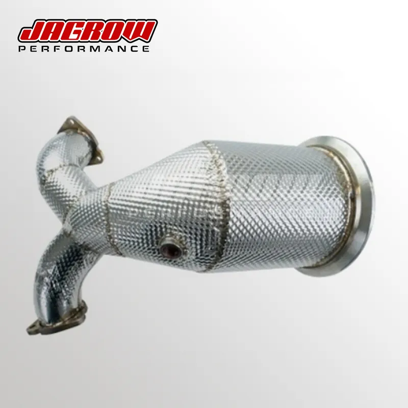 Catless Downpipe with Heatshield for Audi B9 S3 S4 S5 3.0t