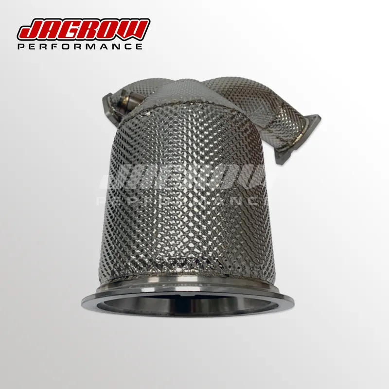 Catless Downpipe with Heatshield for Audi B9 S3 S4 S5 3.0t