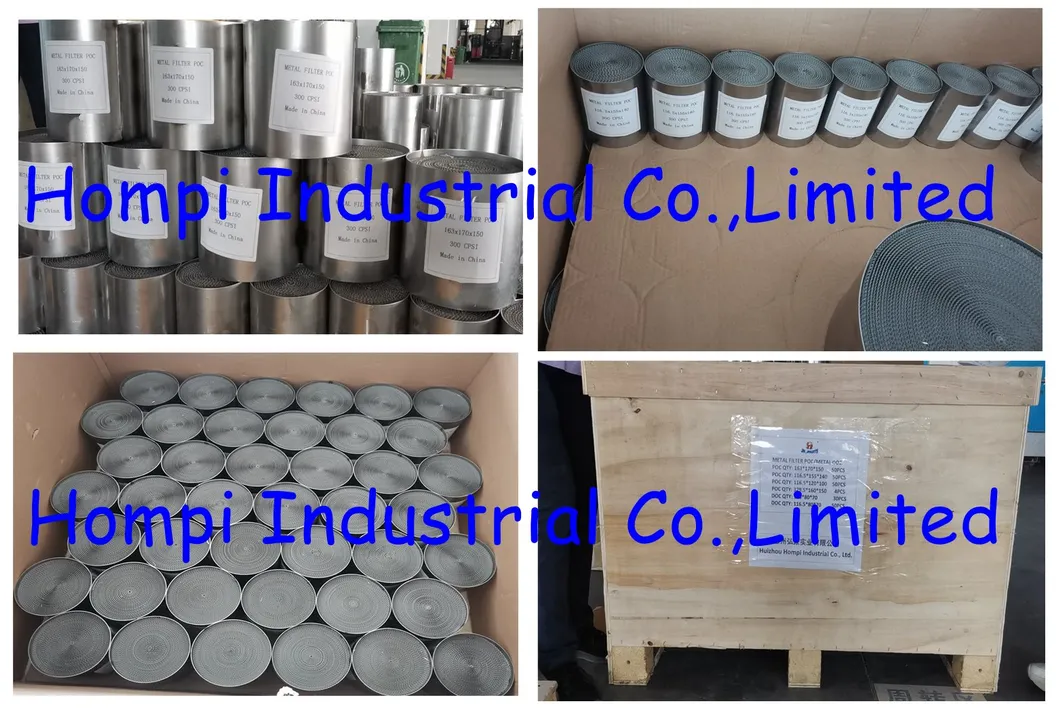 Ceramic Honeycomb Filter Ceramic Catalyst Substrate for Engine Exhaust System