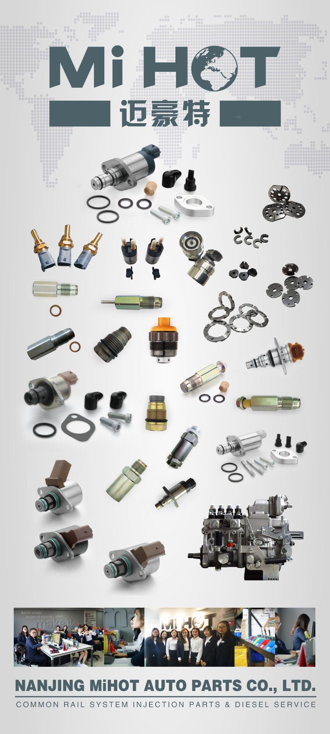 Common Rail Injector Delphi Solenoid Valve Actuator 7206-0379