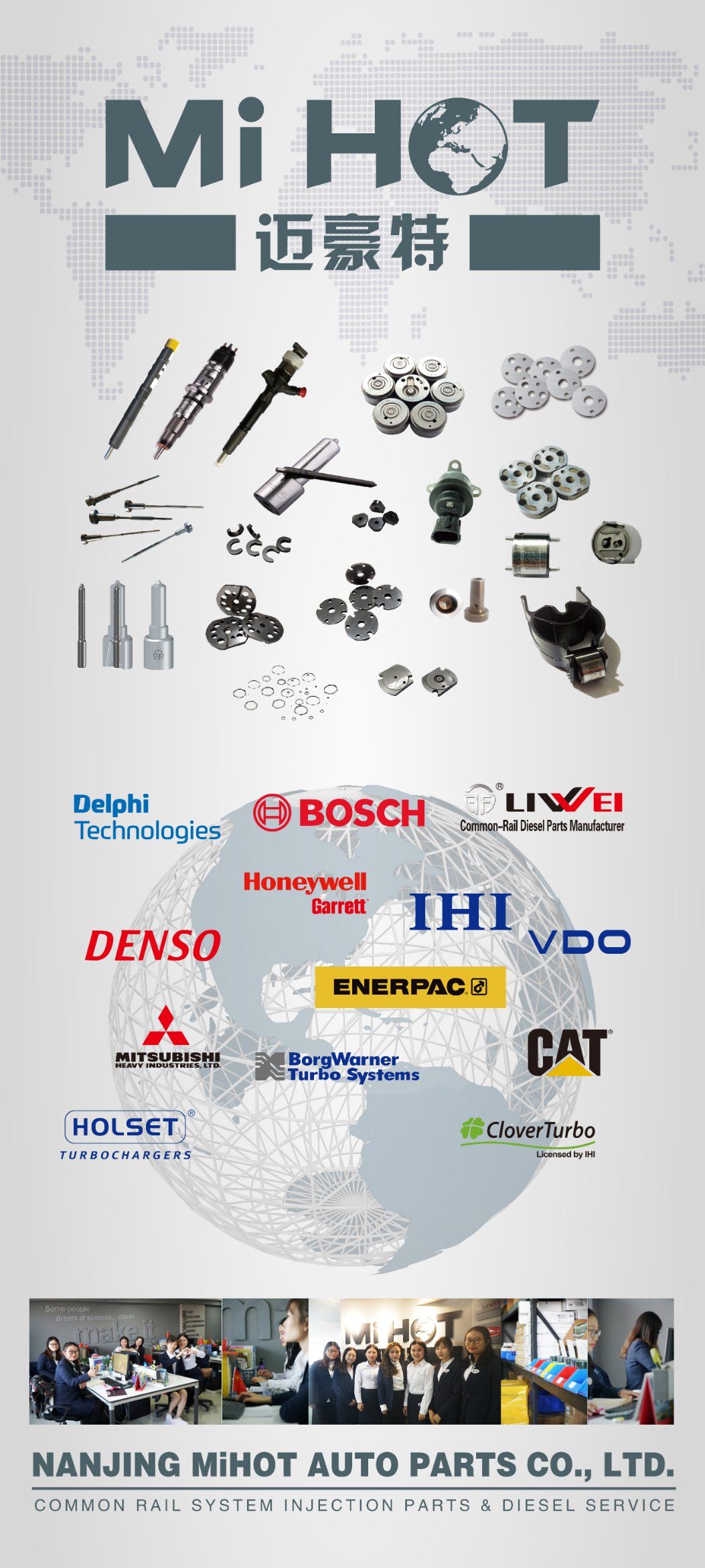 Common Rail Injector Delphi Solenoid Valve Actuator 7206-0379