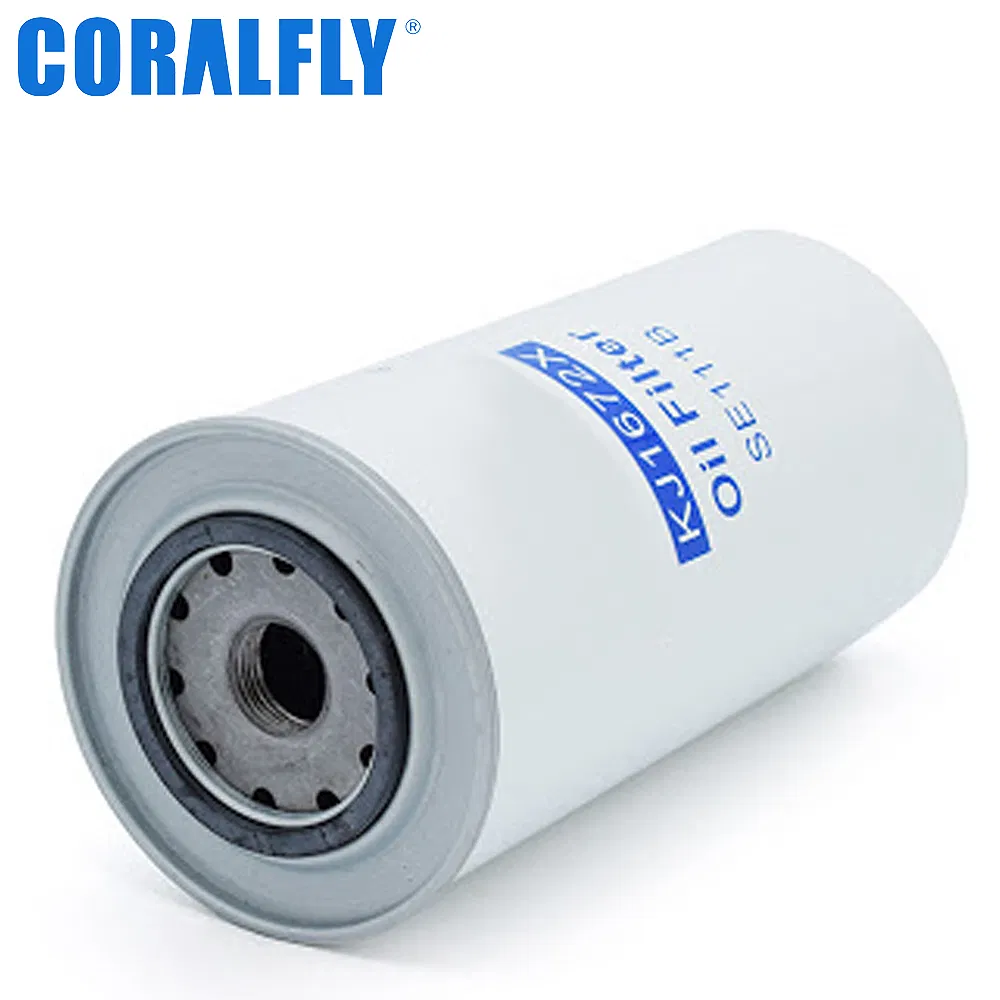Coralfly Lube Spin-on Oil Filter 1907570 P551604 31841701 Lf3346 C-7008 for Donaldson/Benz/Renault/Hengst/Fleetguard/Sakura/Iveco Filter