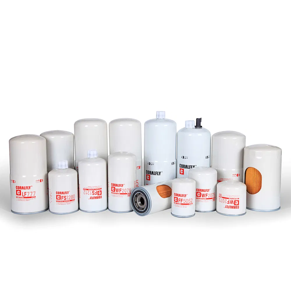 Coralfly Oil Filter 1903629 P550342 C-5705 Bd325 Lf3594 01930542 H220wn for Iveco/Case Ih/Hitachi/Sakura/Baldwin/Donaldson/New Holland/Hengst
