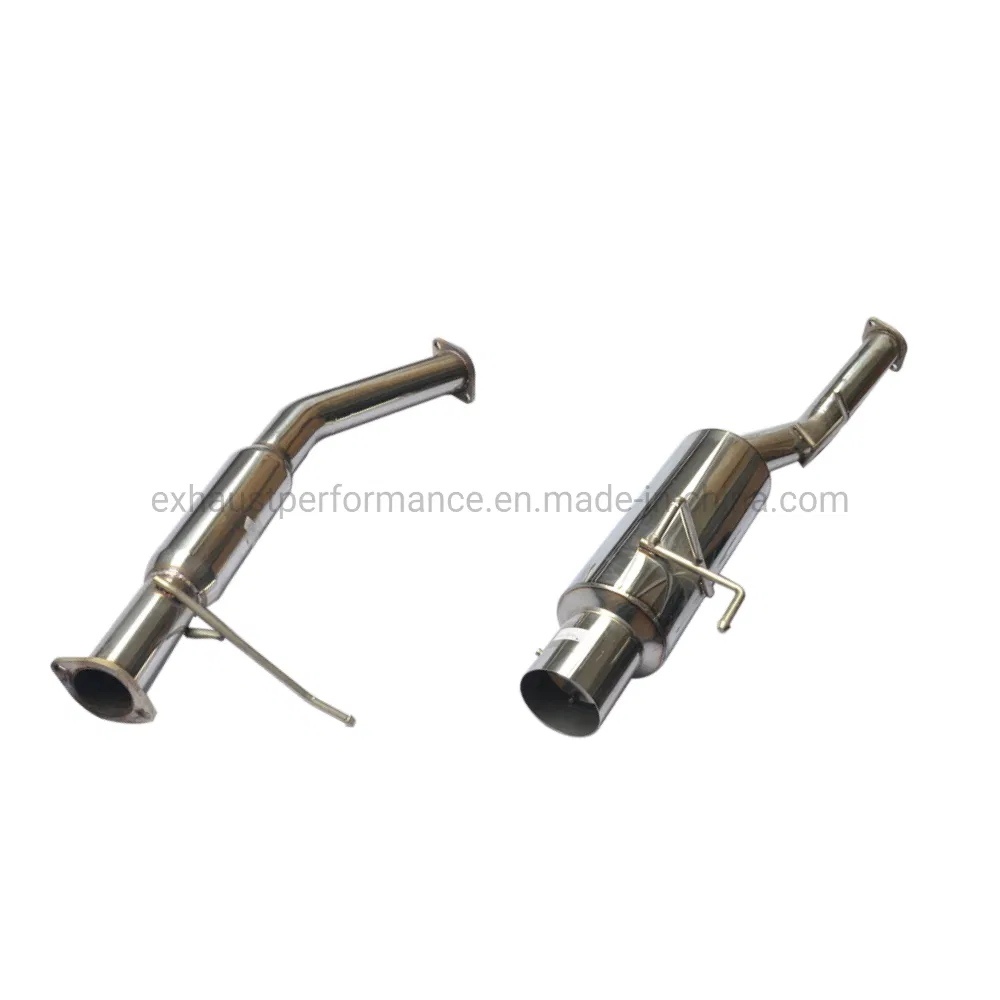 Customizable Stainless Steel Polished Cat Back Exhaust System for Nissan