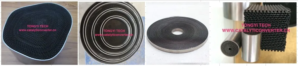 Customized Metallic Honeycomb Substrate for Industrial Usage for Catalytic Converter
