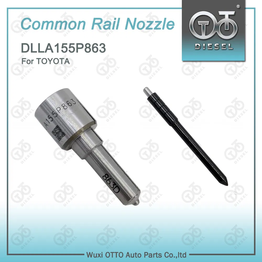 Diesel Common Rail Injector Nozzle Dlla155p863, for Injector 095000-544# / 592# / 676# / 23670-0L020/09070/09330, Toyota