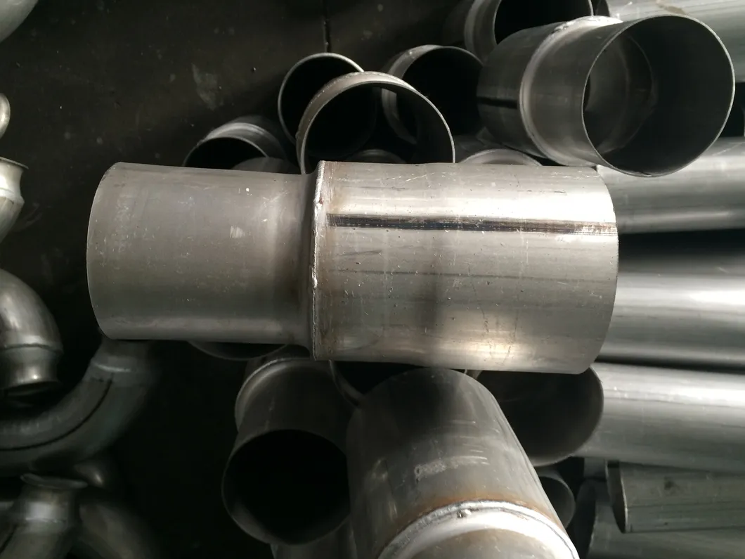 Double Wrapped Aluminized Exhaust Muffler Pipes