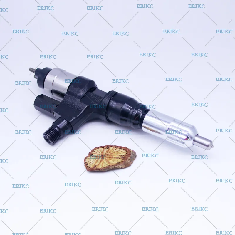 Erikc 095000-6590 Denso Injector Nozzle 6590 Oil Fuel Inyector Assy 0950006590 (23670E0010) 9709500-659 Auto Engine Diesel Cr Injector for Hino J08e-TM Kobelco