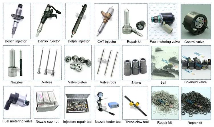Erikc Diesel Control Valve 2pins 7206-0379 72060379 Solenoid Valve Actuator Kit 72060379 for Volvo 583 Fh12 Truck