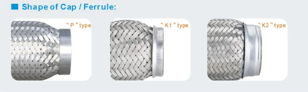 Flexibles PARA Tubos De Escapes De Acero Inoxidable Flex Muffler