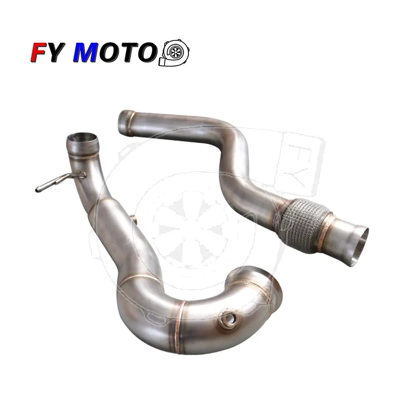 for Benz Amg Cla45 A45 Catless Exhaust Downpipe