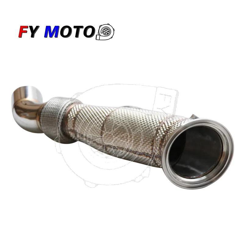 for BMW B58 F30 M240I 340I 440I 540I 740I Drive 2016+ with Heat Shield Exhaust Downpipe