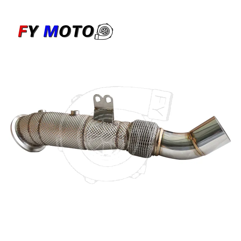 for BMW B58 F30 M240I 340I 440I 540I 740I Drive 2016+ with Heat Shield Exhaust Downpipe