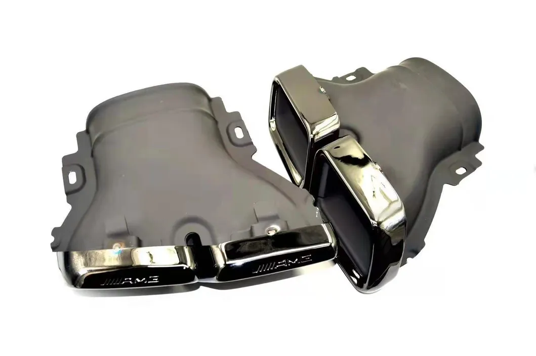 for Mercedes-Benz Exhaust Pipe Four-Outlet Stainless Steel Tailpipe.