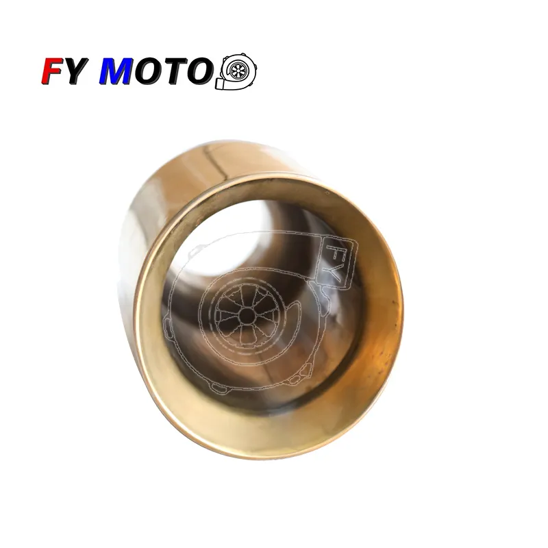 for Universal Golden Exhaust Muffler Tips