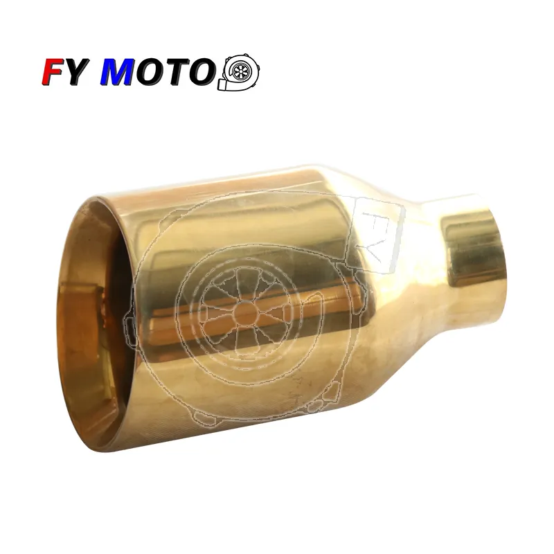 for Universal Golden Exhaust Muffler Tips