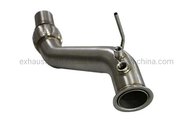 High Quality Brushed Stainless Steel Exhaust Downpipe for BMW 116D 118d 120d 123D Series