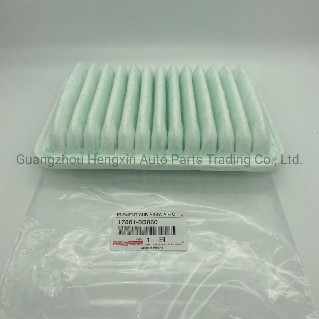 High Sale Air Compressor Filter 17801-0d060 for Toyota Corolla RAV4 Yaris Auris