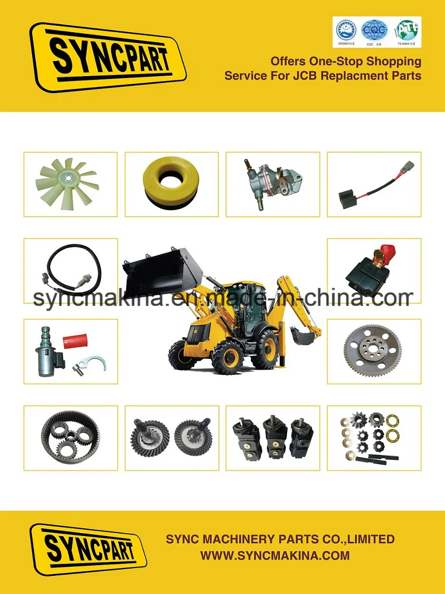 Jcb Parts Backhoe Loader Spare Parts for Cable 910/60109 02/291252 04/500303 120/30002 1305/3222z 1305/3226z