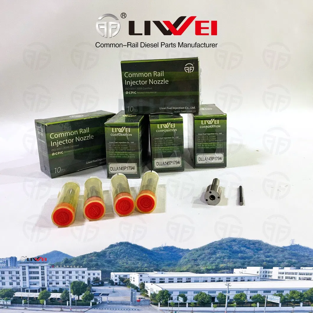 Liwei Brand Dlla 145p 1794 Diesel Nozzle for Common Rail Injector 0 445 120 157