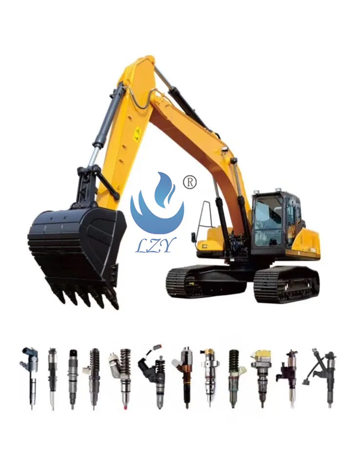 Lzy Diesel Engine Common Rail Injector 0445124019