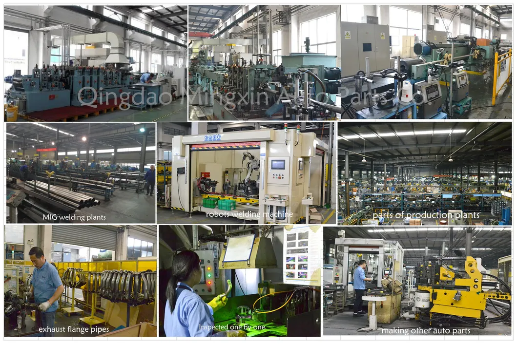 Mingxin Auto Parts Manufacturer Bellow Exhaust Pipe Repair Flex Replacemen