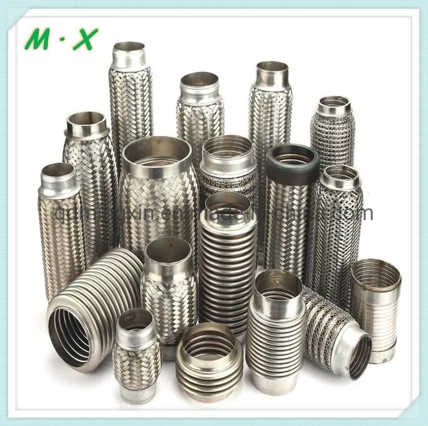 Mingxin Auto Parts Manufacturer Bellow Exhaust Pipe Repair Flex Replacemen
