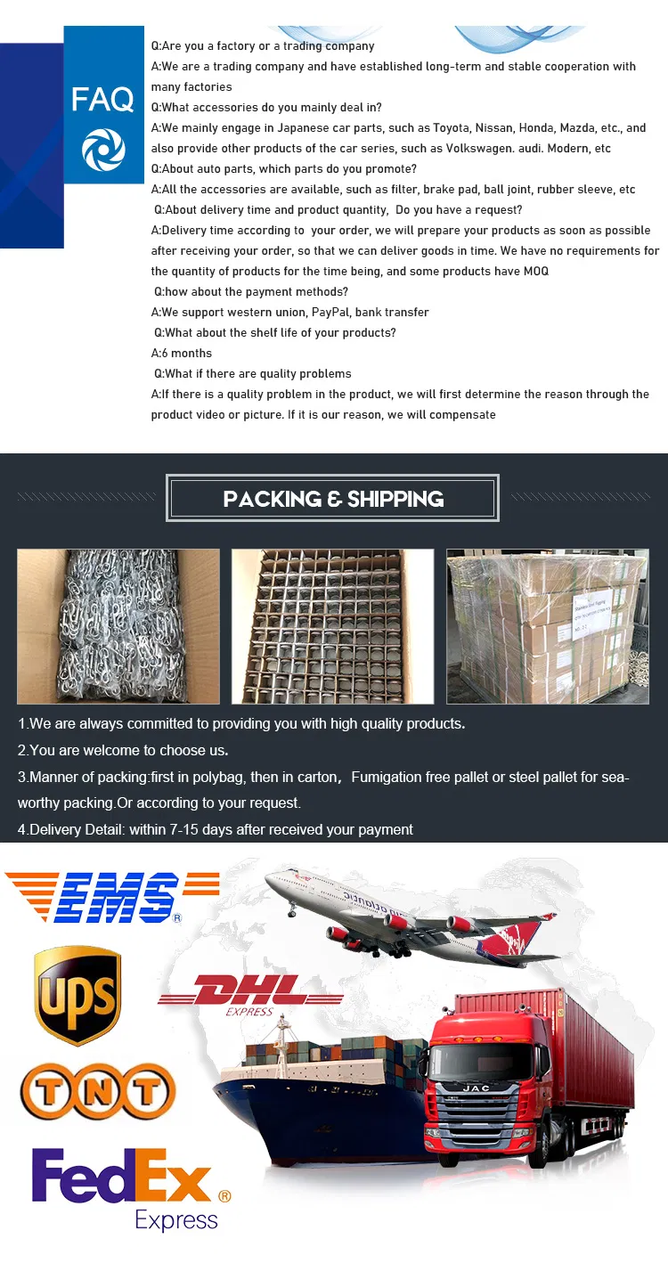 Natural Packing Original Packing Air Filter Assembly 17801-20040 for Toyota