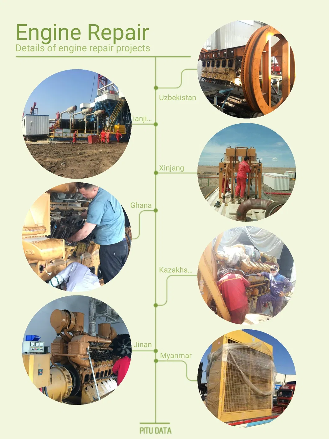 Oil Cooler Assembly 12vb. 21.00 Jichai Engine Parts