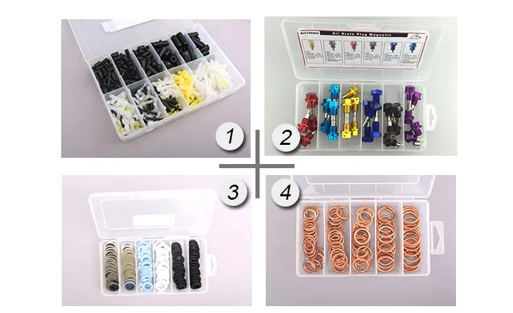 Oil Drain Plug Crush Washers Gaskets Replacement for Lexus Toyota 4runner Tacoma Fj Cruiser Land Cruiser RAV4 Sequoia Sienna, Replaces # 12157-10010