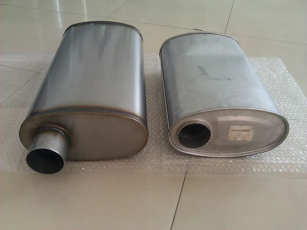 Performance Customized Silencer Stainless Steel Car Exhaust Muffler