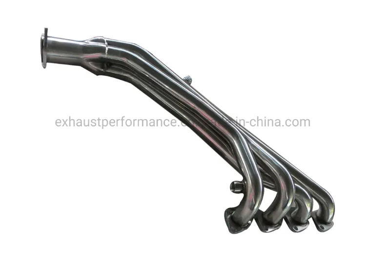 Polished Stainless Steel Exhaust Header for Nissan 240sx Ka24de S13