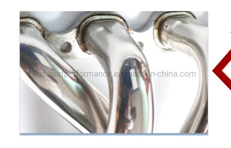 Polished Stainless Steel Exhaust Header for Nissan 240sx Ka24de S13