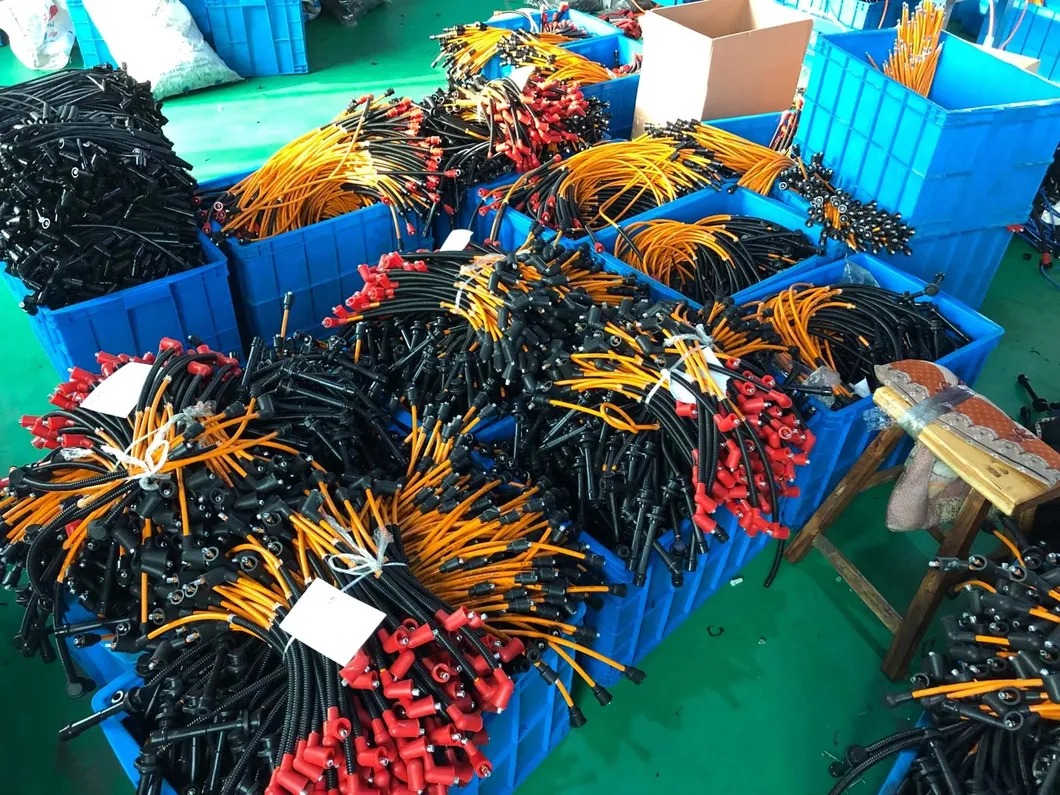 Spark Plug Wire Set OEM 19037-62010 Ignition Cable Set for Toyota Land Cruiser Spark Plug Cable Set