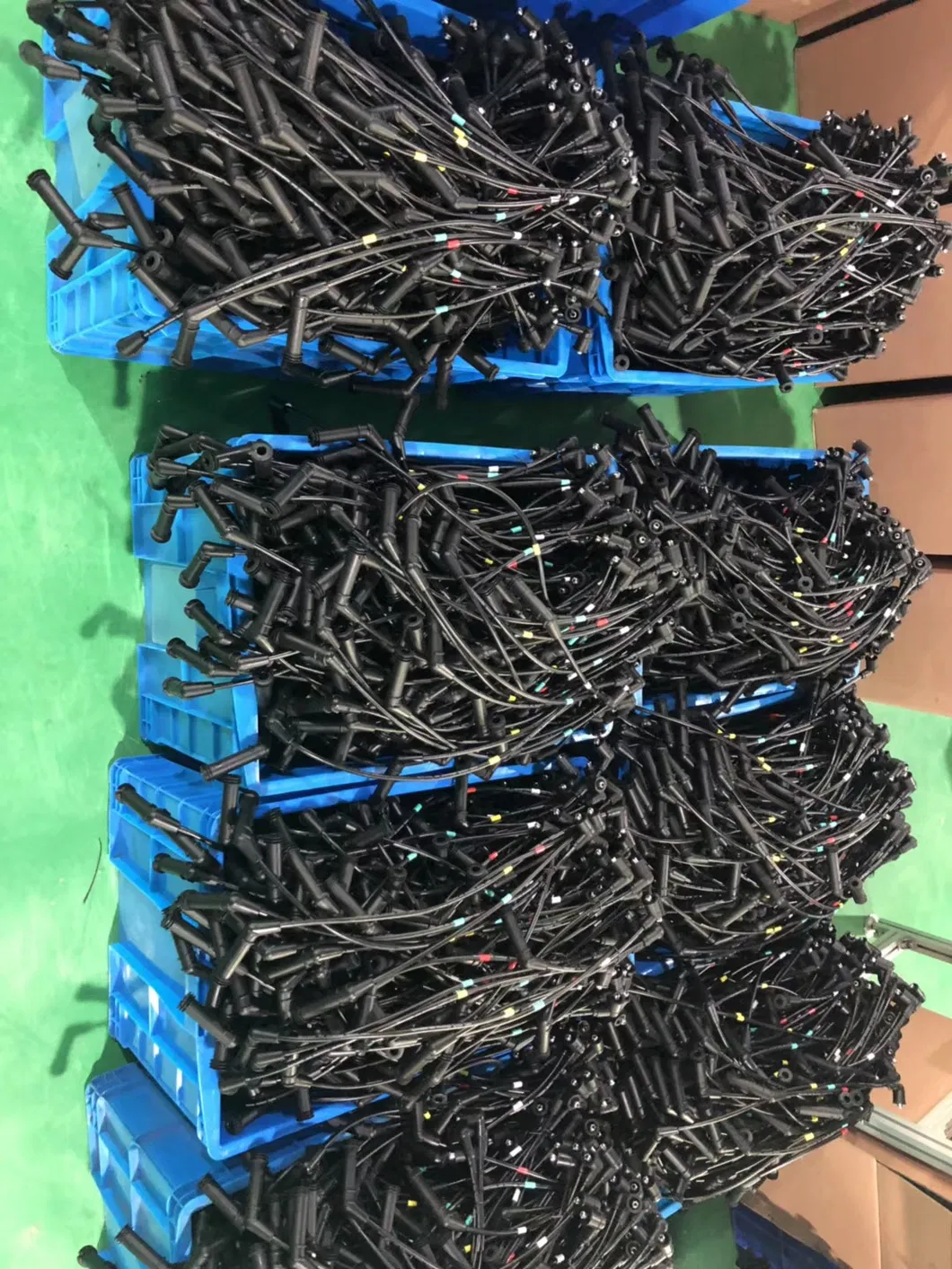 Spark Plug Wire Set-Suppressor Wire Set Fits 95-98 Mazda Protege 1.5L-L4