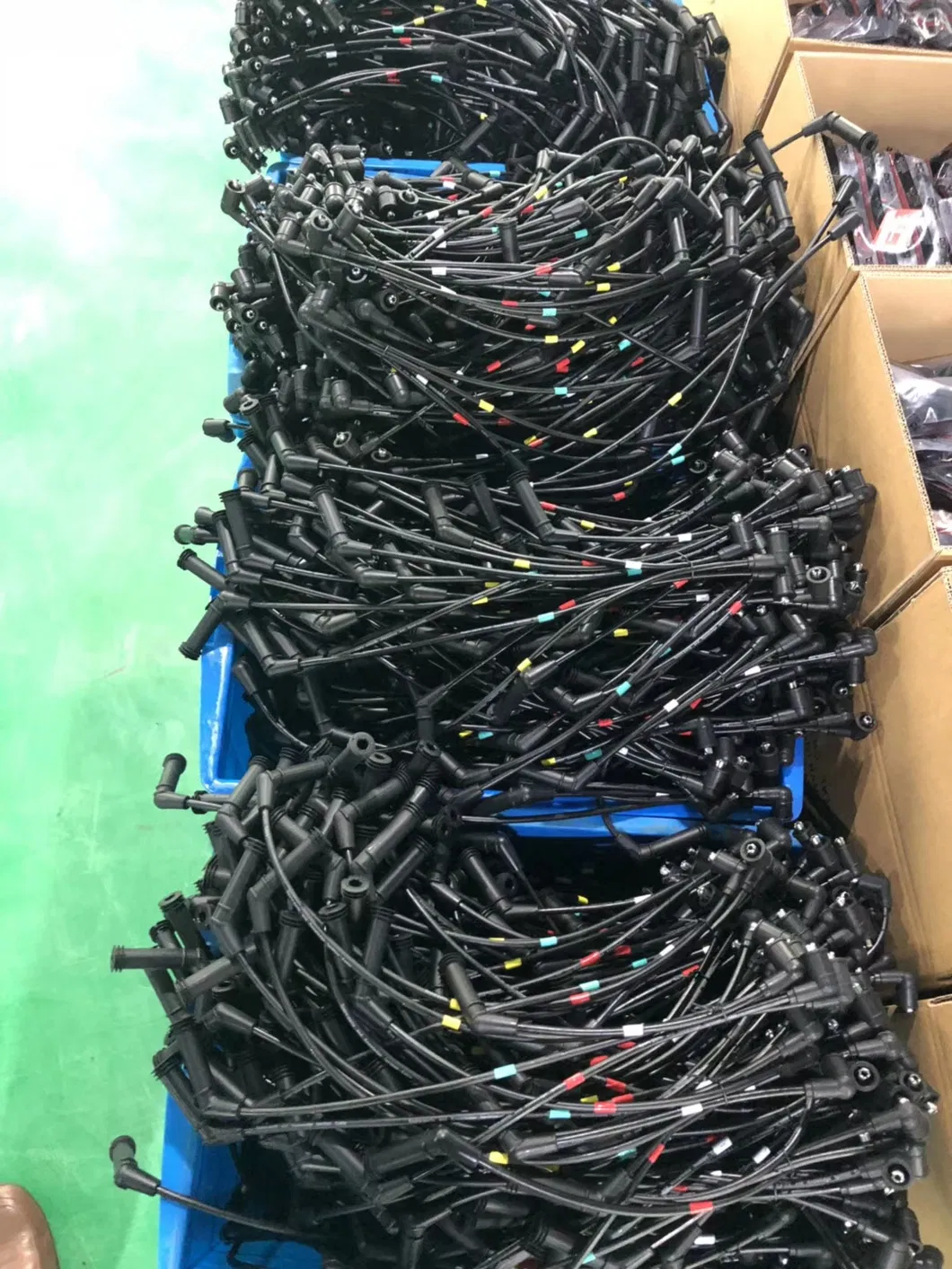 Spark Plug Wire Set-Suppressor Wire Set Fits 95-98 Mazda Protege 1.5L-L4