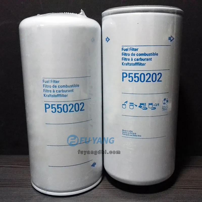 Spin-on Engine Oil Fuel Filter FF202 P550202 600-311-7110 P502381 FF5346 P550202 Bf596 Wk12111