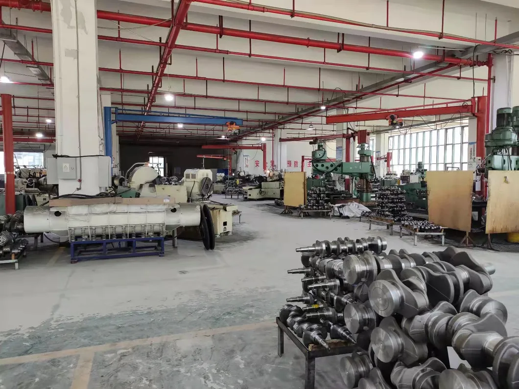 Supplier Auto Parts 4bg1 Nitrided Diesel Engine Crankshaft